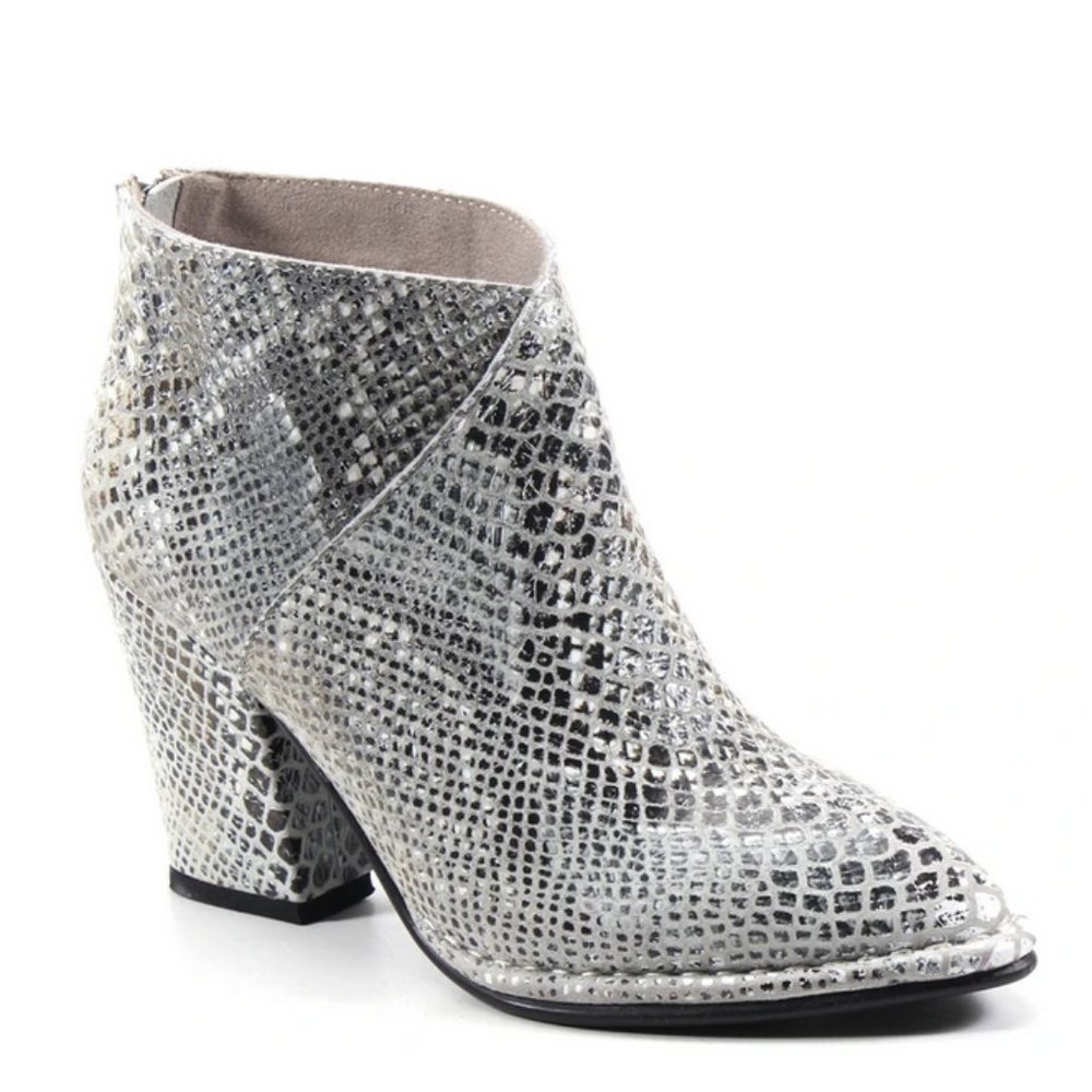DIBA TRUE Leather Heeled Booties